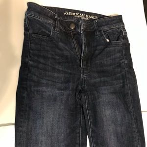 American Eagle Next Level Stretch X Super Hi-Rise Jegging Size 0 Regular Pants